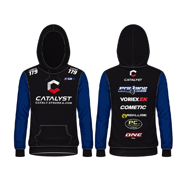 Polyester, Screen Print Pullover Hoodie