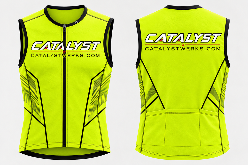 Hi-Vis Control Rider / Coach Bibs – Full Chest Zip