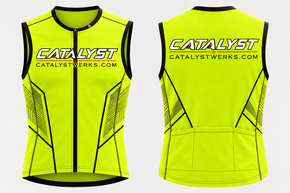 Hi-Vis Control Rider / Coach Bibs – Full Chest Zip